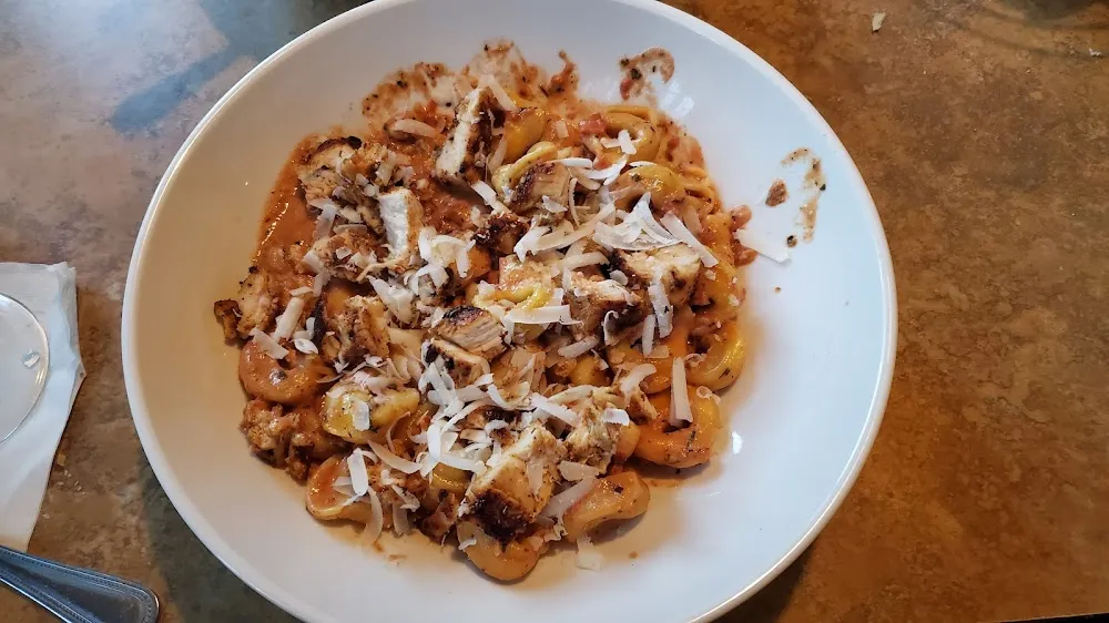 Blackened Chicken with Cheese Tortellini